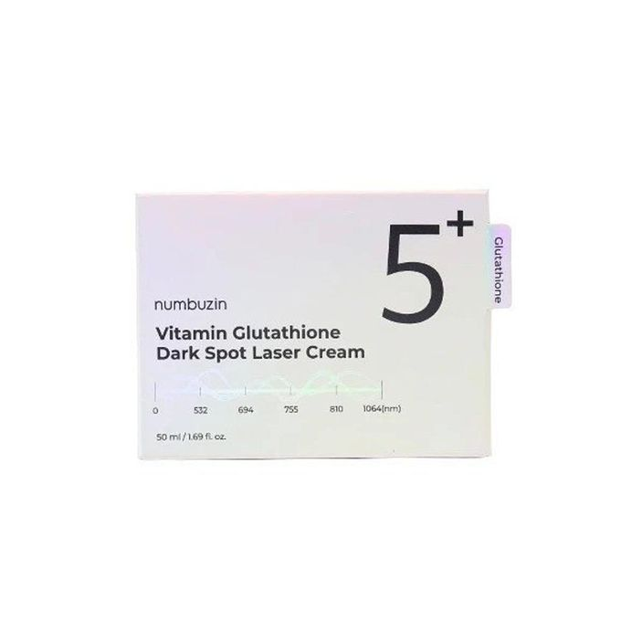 Numbuin No.5+ Vitamin Glutathione Dark Spot Laser Cream 50Ml