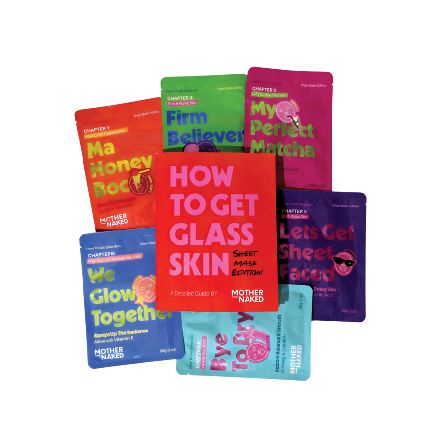 Mother Naked How To Get Glass Skin Sheet Mask Edition: 6-Day Bundle