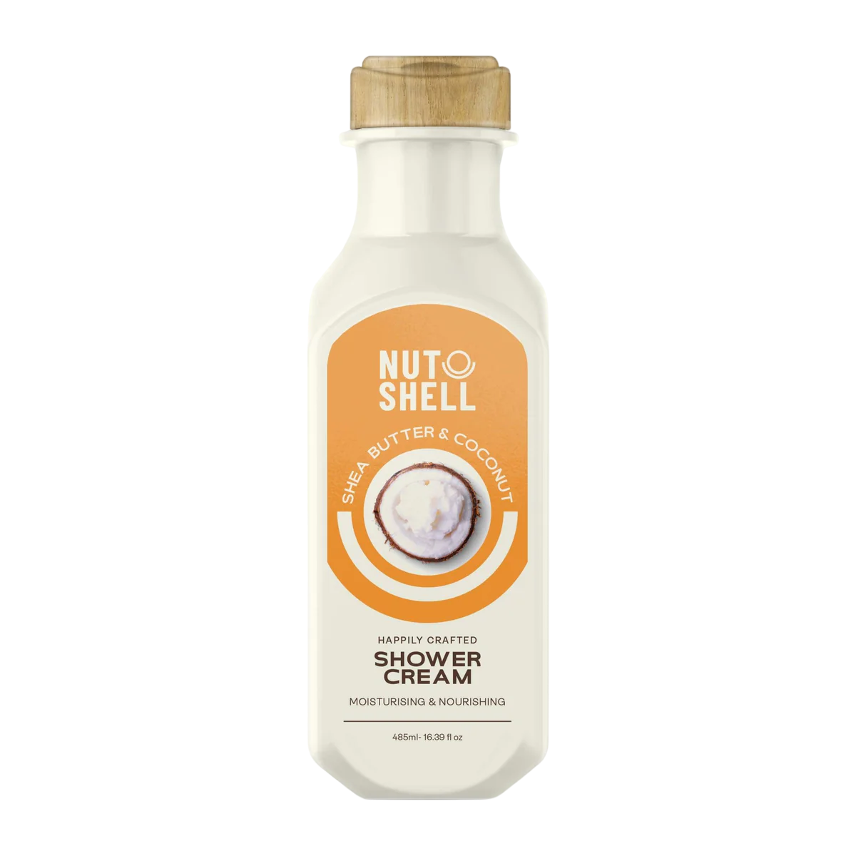 Nutshell Shea Butter & Coconut Shower Cream 485ml