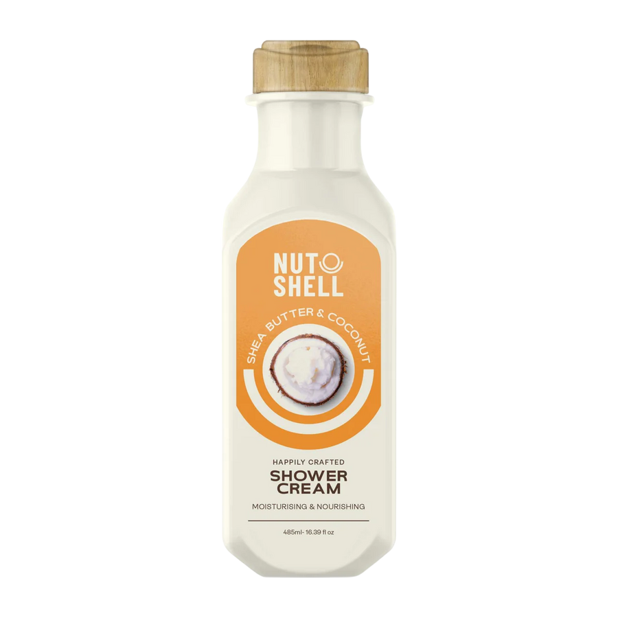 Nutshell Shea Butter & Coconut Shower Cream 485ml