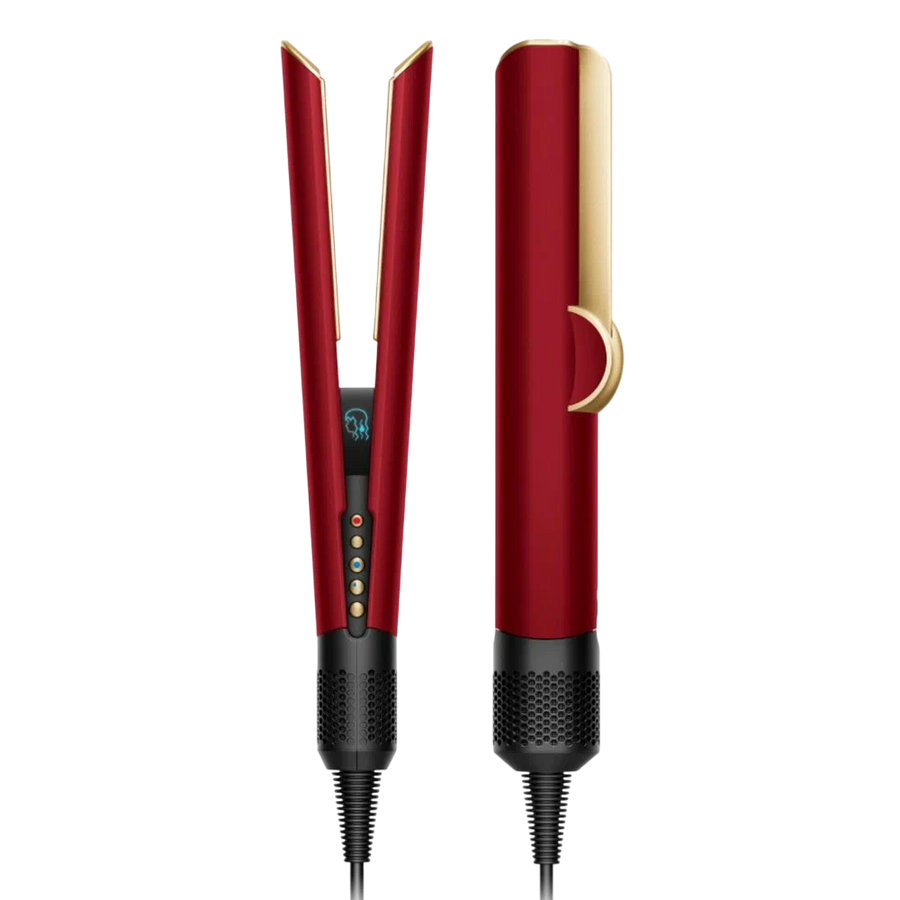 Dyson Airstrait Straightener HT01 Wet to Dry Hair Straightening Ceramic Red Velvet/Gold