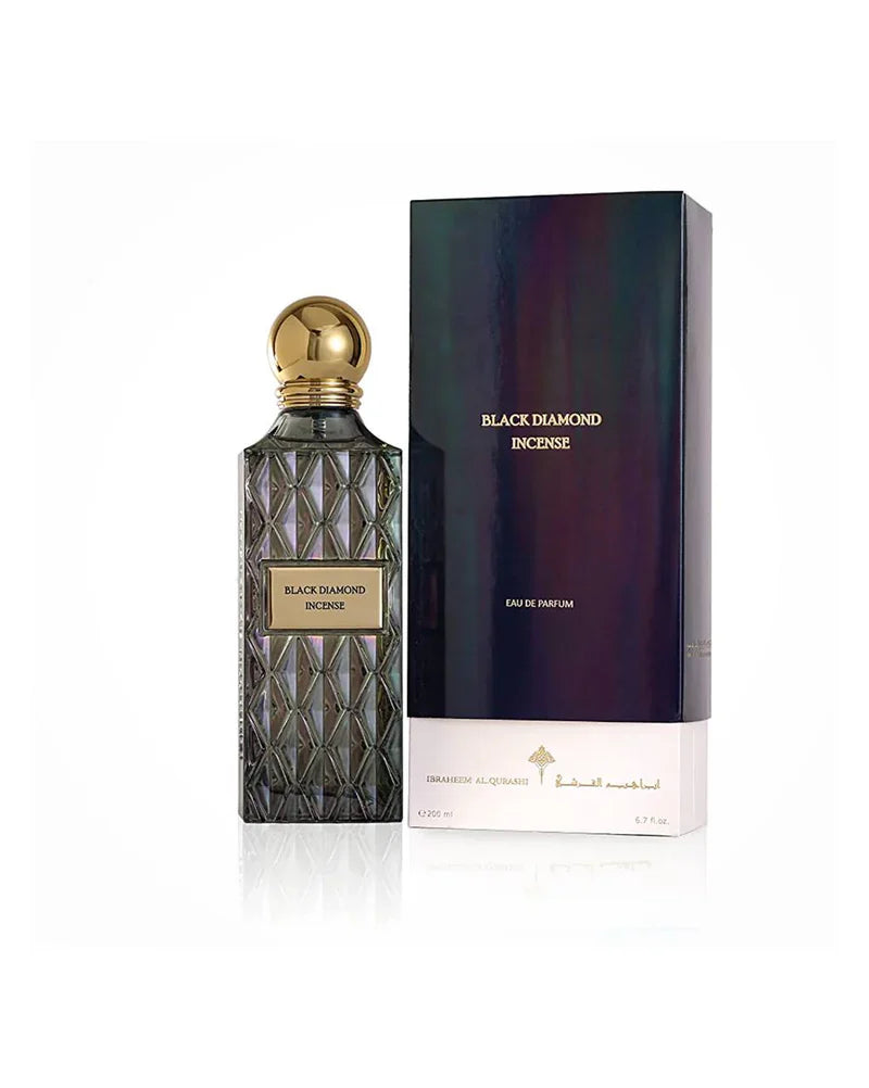 Ibrahim Al Qurashi Black Diamond Incense EDP 150Ml