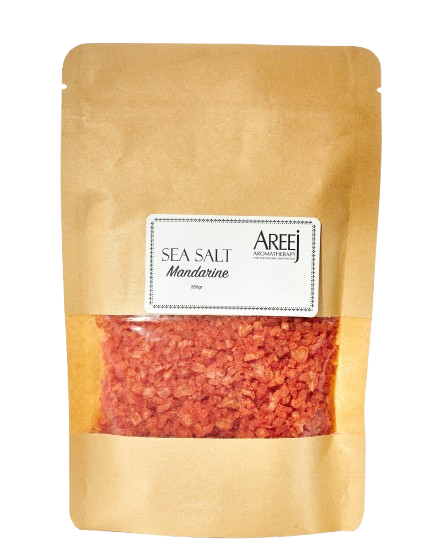Areej Aromatherapy Mandrin Sea Salt 250gm