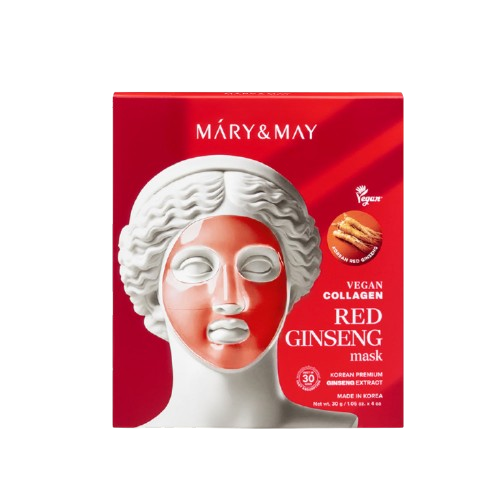 Mary & May Vegan Collagen Red Ginseng Mask