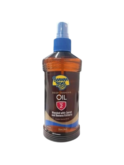 Banana Boat Golden Deep Tanning Blend SPF2 Oil Spray 236Ml