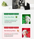 Mary & May Vegan Collagen Fresh Aloe Mask