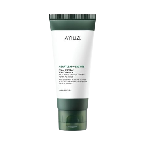 Anua Heartleaf + Enzyme Pore Clay mask Pack 100Ml