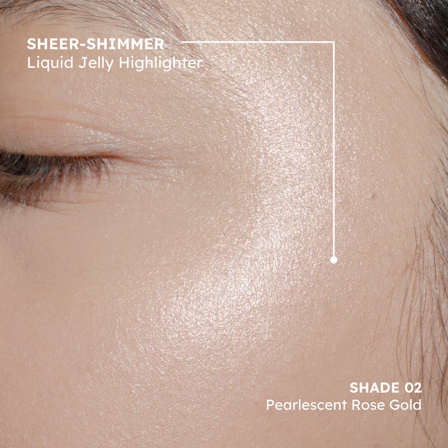 Laqué Beauty Sheer-Shimmer Liquid Jelly Highlighter SS 02