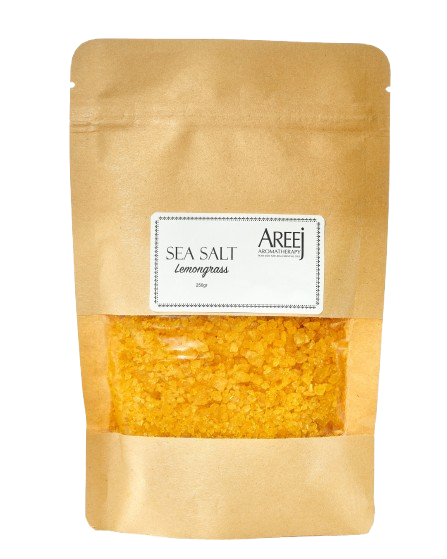 Areej Aromatherapy LemonGrass Sea Salt 250gm