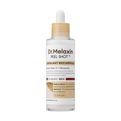 Dr.Melaxin Peel Shot Exfoliating White Rice Ampoule 80Ml