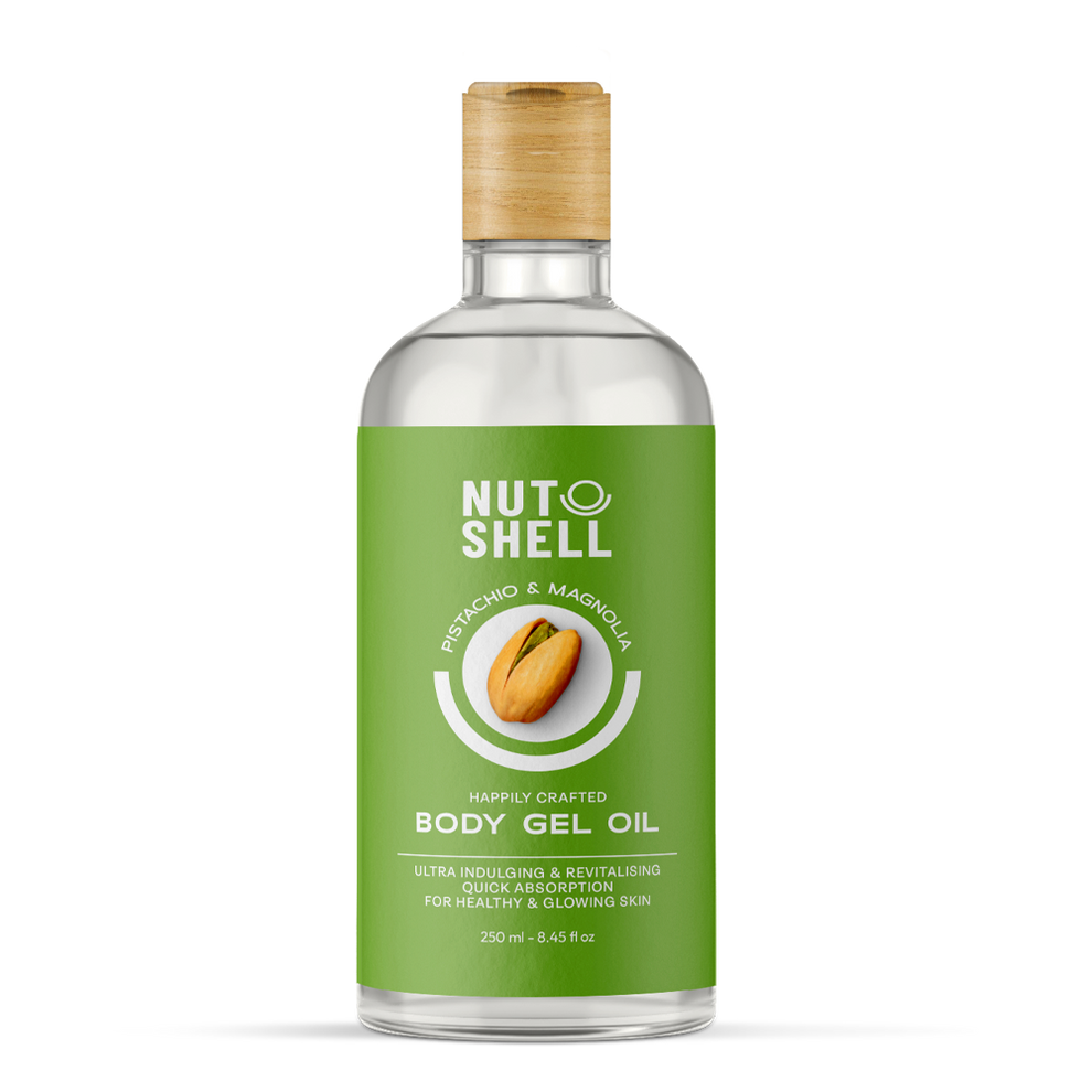 NutShell Pisatachio & Magnloia Body Gel Oil 250Ml