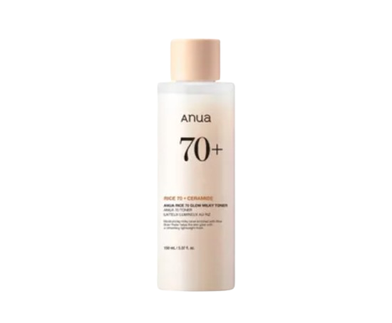 Anua Rice 70+ Ceramide Glow Milky Toner 150Ml