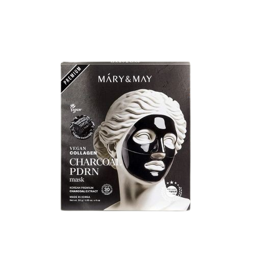 Mary & May Vegan Collagen Charcoal PDRN Mask