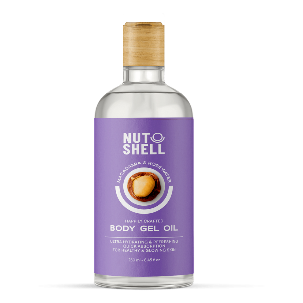 NutShell Macadamia & Rose Water Body Gel Oil 250Ml
