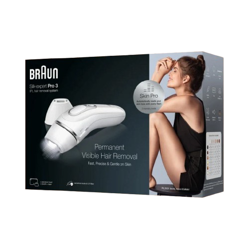 Braun Silk-expert (IPL) Pro 3 PL3121 Permanent Visible Hair Removal