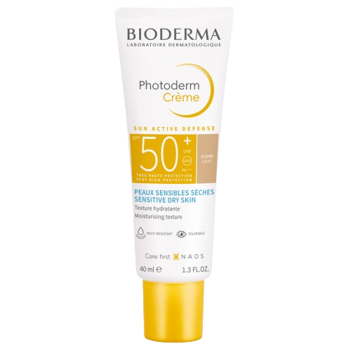 Bioderma Photoderm Cream Claire Light SPF50+ Sensitive Dry Skin 40Ml