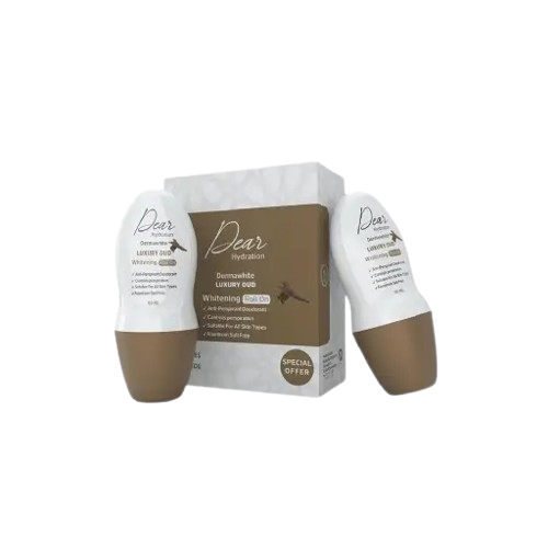 Dear Hydration Luxury Oud Whitening Roll On 1+1
