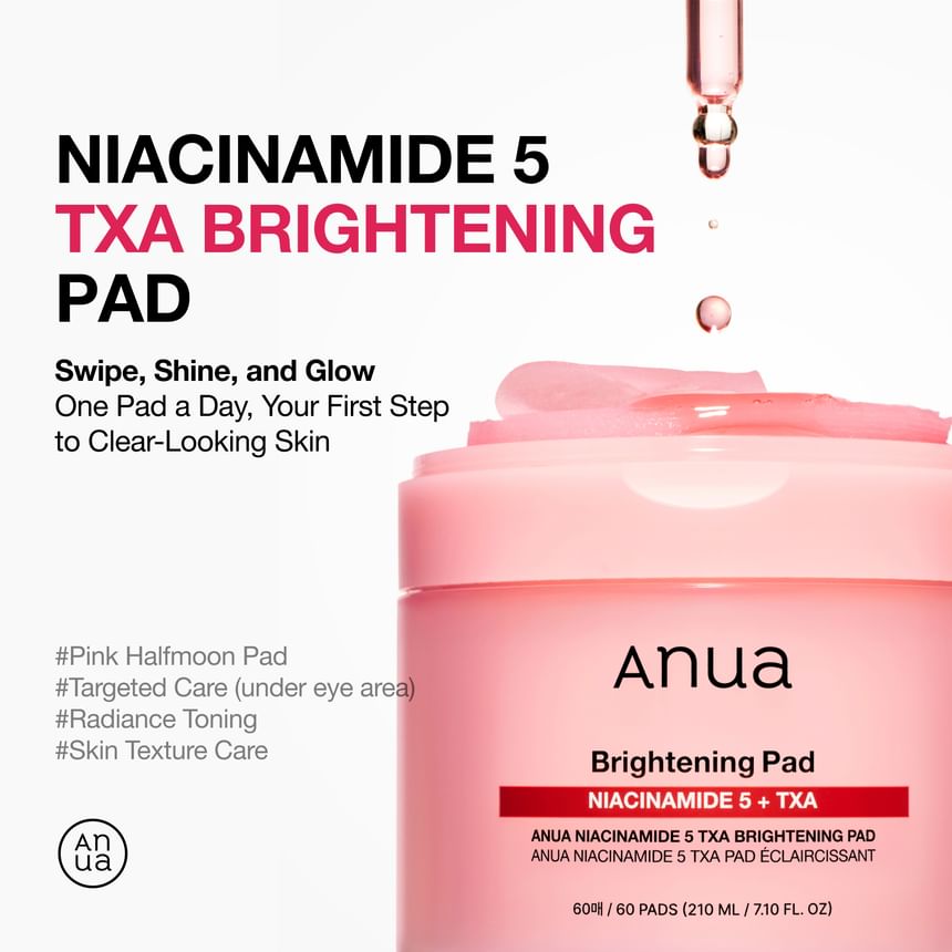 Anua Brightening Niacinamide 5+Txa Pad 210Ml/60Pads