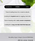 Mary & May Vegan Collagen Charcoal PDRN Mask