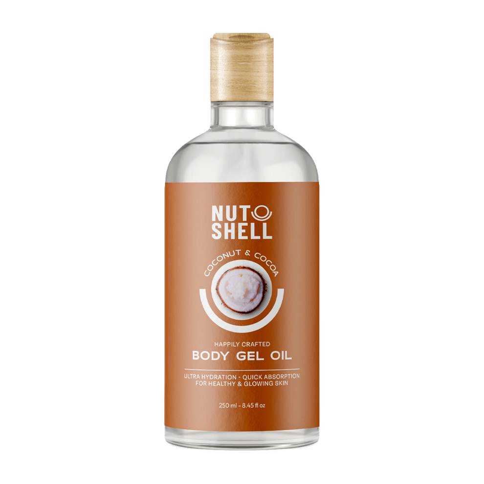 NutShell Coconut & Cocoa Body Gel Oil 250Ml