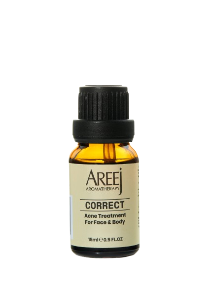 Areej Aromatherapy Correct acne Treatment For Face&Body 15Ml