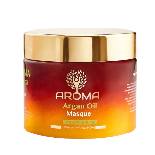 Aroma Argan Oil Hair Mask Smooth & Shine 500Ml