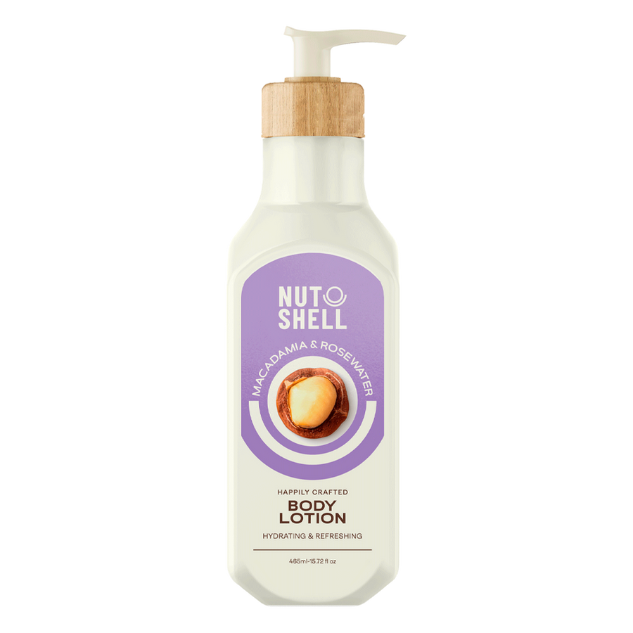 NutShell Macadamia & Rose Water Body Lotion 465Ml