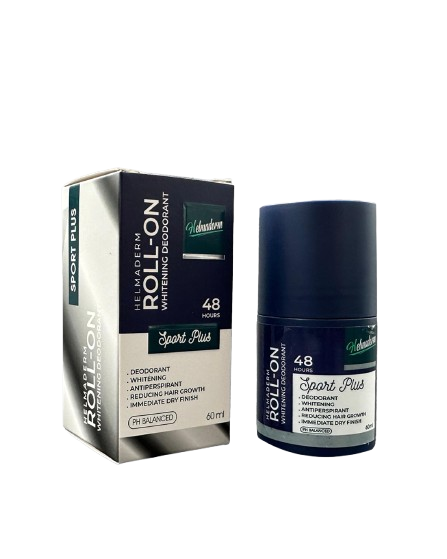 Helmaderm Deodorant Whitening Sport Plus Roll-On 60Ml