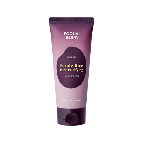 Eqqualberry Purple Rice Pore Purifying Pack Cleanser 130g
