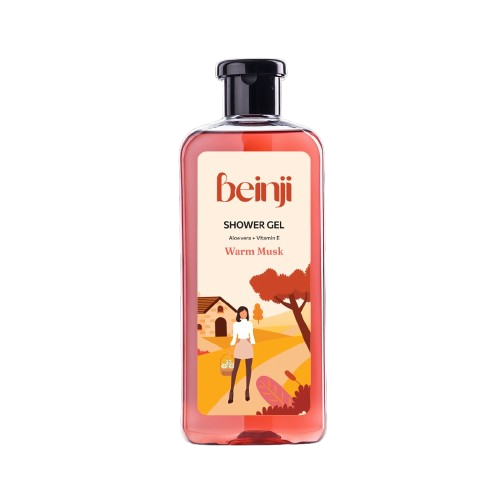 Beinji Warm Musk Shower Gel 500Ml