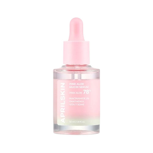 April Skin Pink Aloe Mucin Serum 78% 30Ml