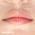 Laqué Beauty Gloss Balm Conditioning Lip Gloss + Rose Oil GB 02 5Ml