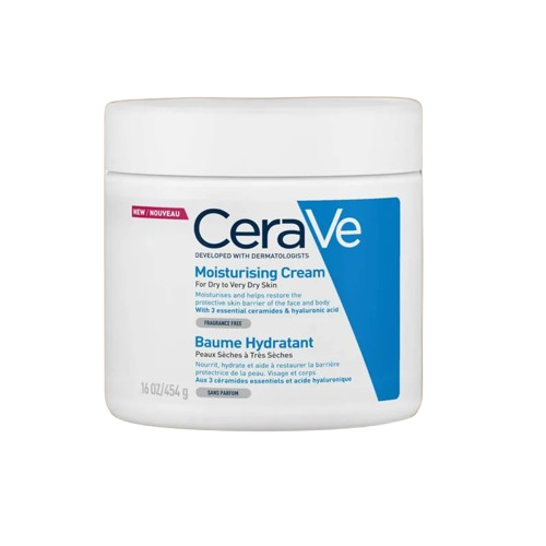 CeraVe Moisturizing Cream for Face & Body 454Gm