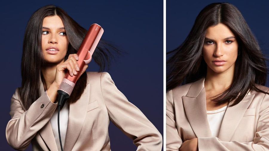 Dyson Airstrait Straightener HT01 Wet to Dry Hair Strawberry Bronze / Blush Pink