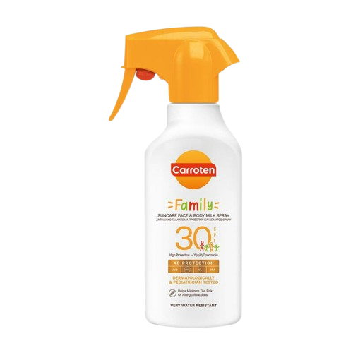 Carroten Family SunCare Face&Body Milk Spray SPF30 270Ml
