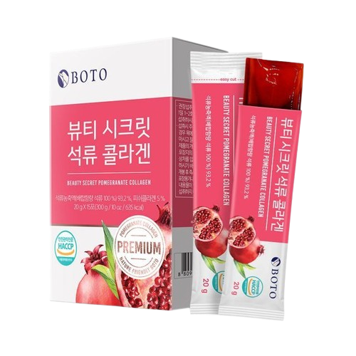 Boto Beauty Secret Pomegranate Collagen 20Gm x 15 Sticks