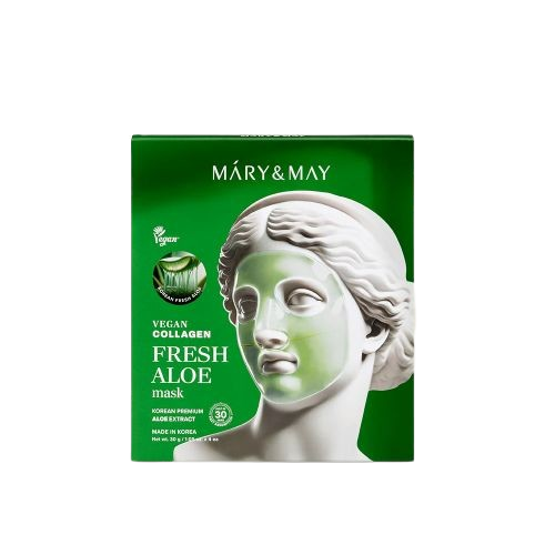 Mary & May Vegan Collagen Fresh Aloe Mask