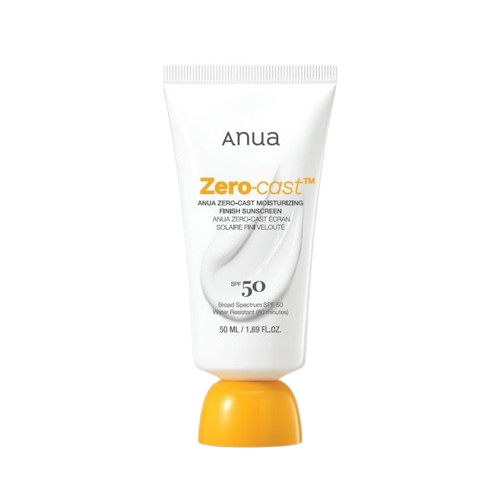 Anua Zero Cast Moisturizing Finish Sunscreen SPF50+ 50Ml