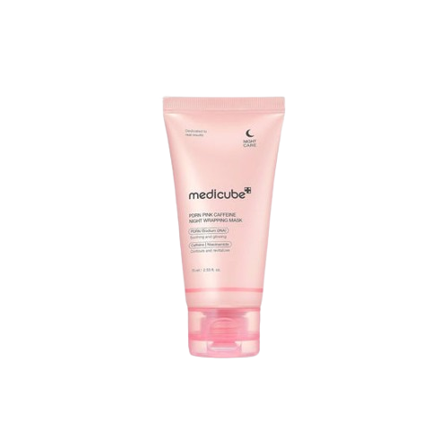 Medicube PDRN Pink Caffeine Night Wrapping Mask 75Ml