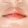 Laqué Beauty Gloss Balm Conditioning Lip Gloss + Rose Oil GB 06 5Ml