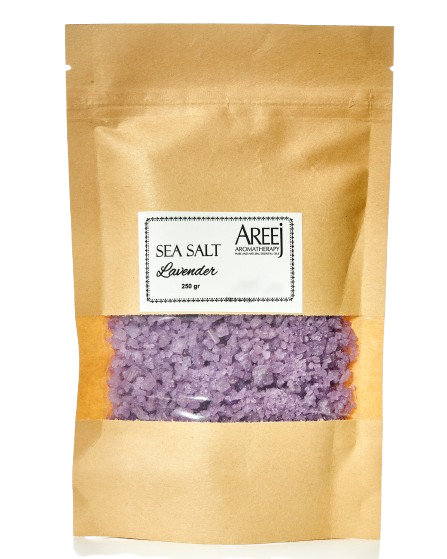 Areej Aromatherapy Lavander Sea Salt 250gm