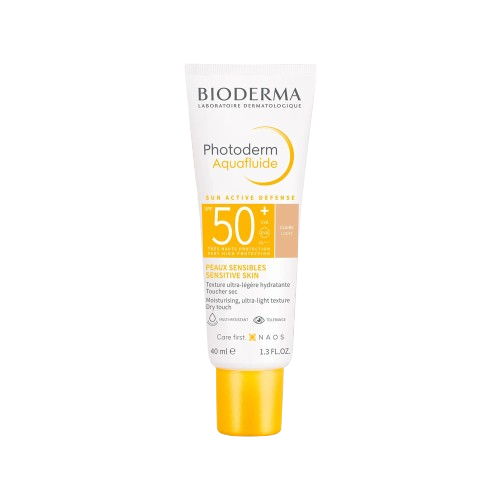 Bioderma Photoderm Aquafluide SPF50+Tinted Claire Light Sensitive Skin 40ML