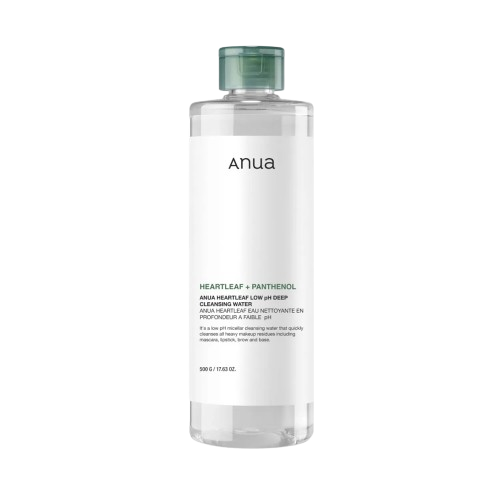 Anua Heartleaf+Panthenol Low PH Deep Cleaning Water 500g
