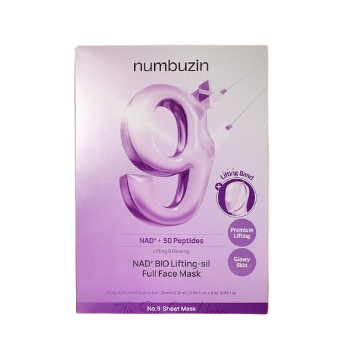 Numbuzin No.9 NAD+ Bio Lifting-Sil Full Face Mask