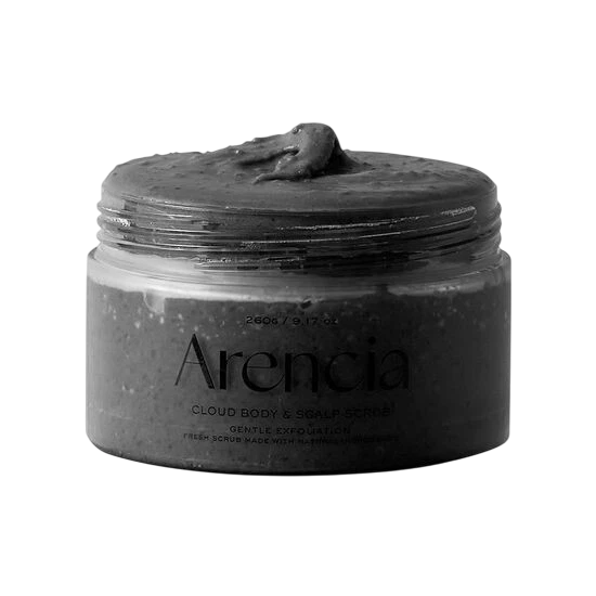 Arencia Fresh Cloud Body & Scalp Scrub Black Tea & Yuzu 260g